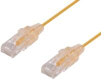 Picture of DYNAMIX 1m Ultra-Slim Cat6A 10G UTP - Yellow